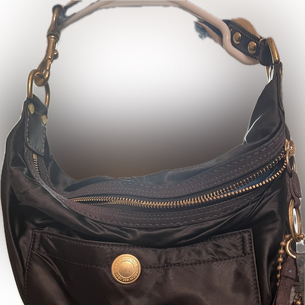 Coach Black Hobo Bag